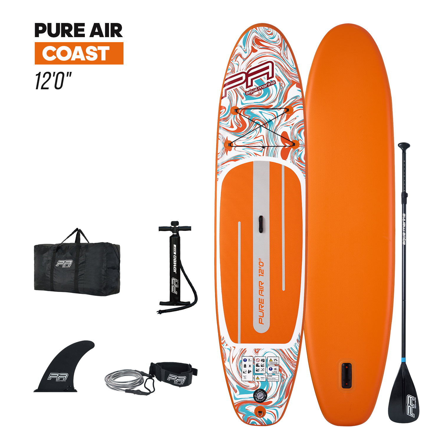 Надувной-сап-борд_PURE-AIR-All-Round-iSUP-Coast-12'00_купить-онлайн